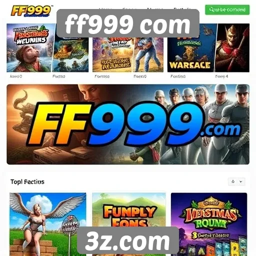 Plataforma ff999 com oferece jogos variados online